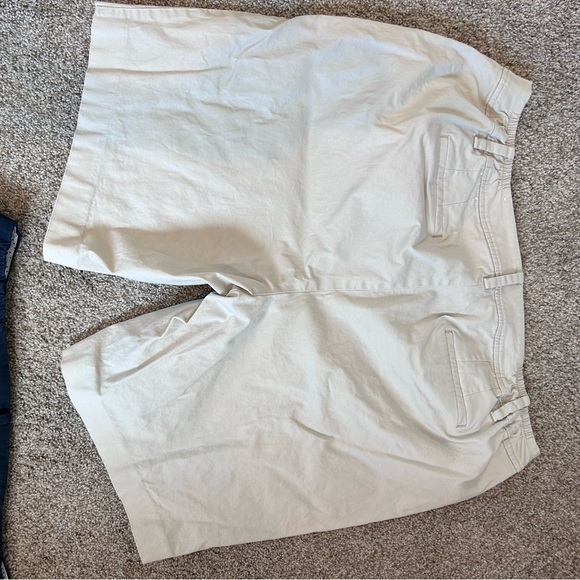 Talbots The Perfect Shorts-10.5”. Lots of 2. Khaki and navy. Classic. Prep. 20W - Picture 5 of 14